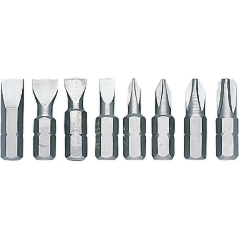Phillips/Slotted Bit Set, 8 pc.
